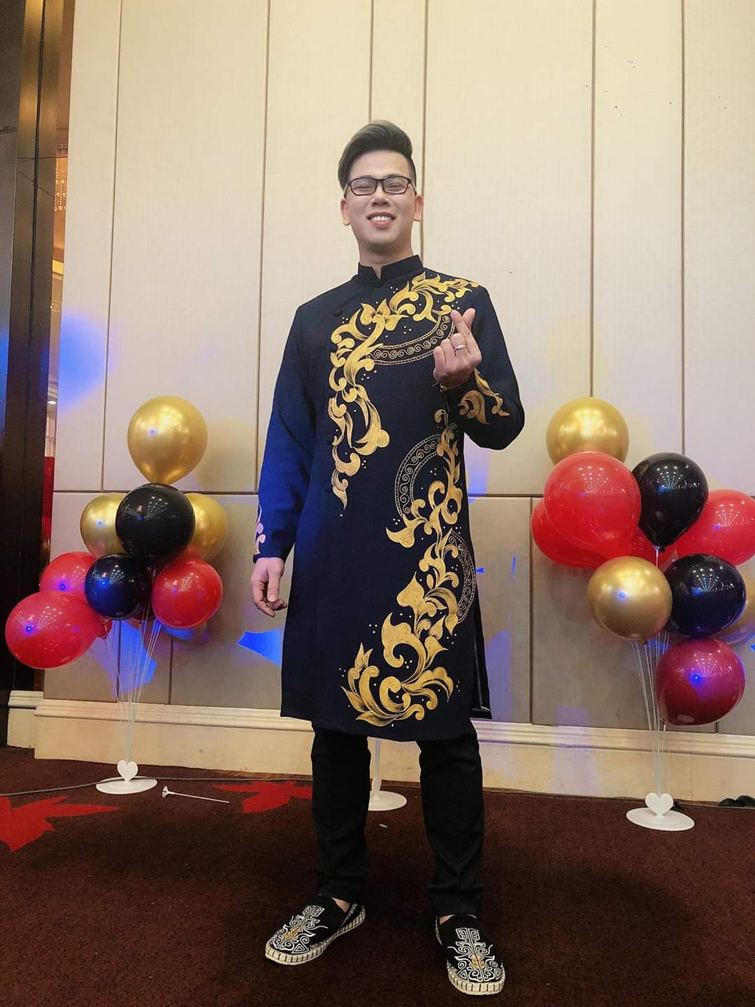 áo dài nam cao cấp màu đen áo dài nam cao cấp màu đen