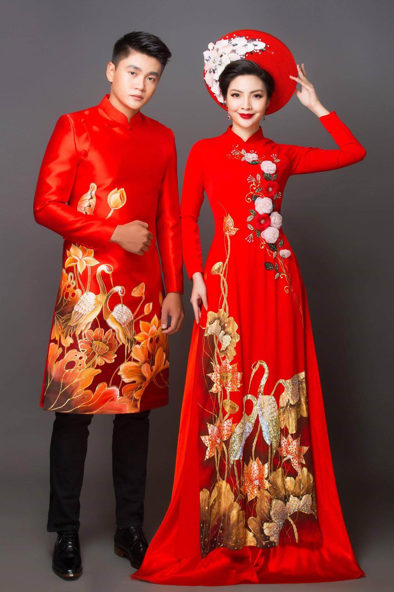 ao dai nam mau do (177)