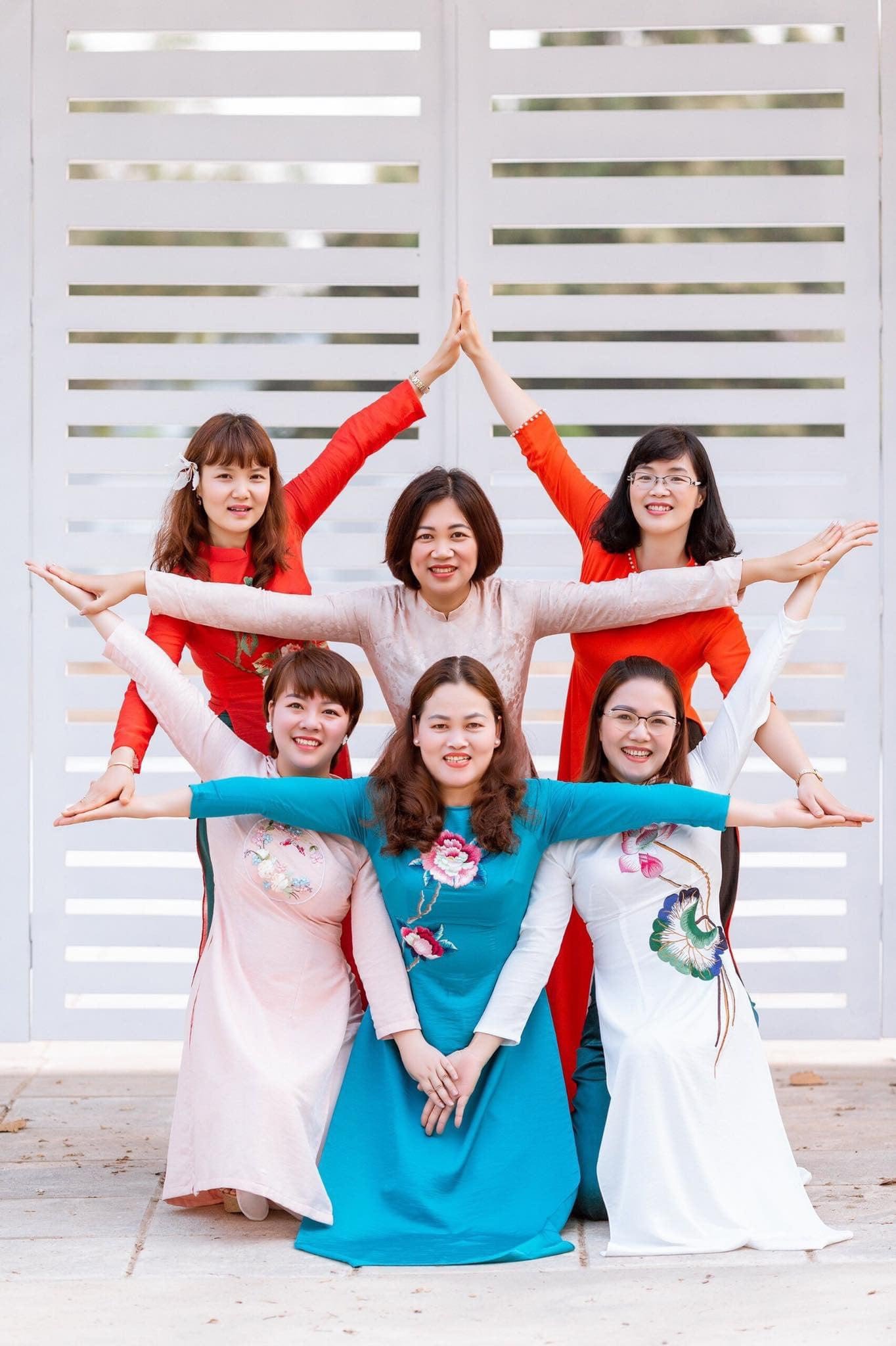 áo dài đồng phục cơ quan công sở cho nữ 