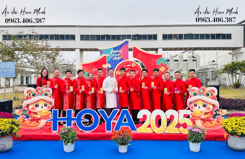 Áo dài cách tân nam Hiền Minh 