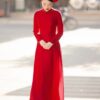 ao dai co dau 2024