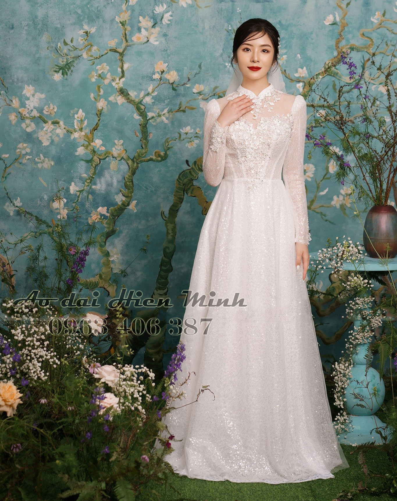 Áo Dài Cô Dâu Trắng Cao Cấp – Chọn Lựa Hoàn Hảo Cho Ngày Cưới